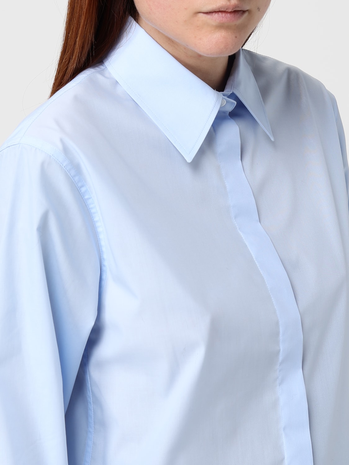 ICEBERG CAMICIA: Camicia classica Iceberg in misto cotone , Blue - Img 4