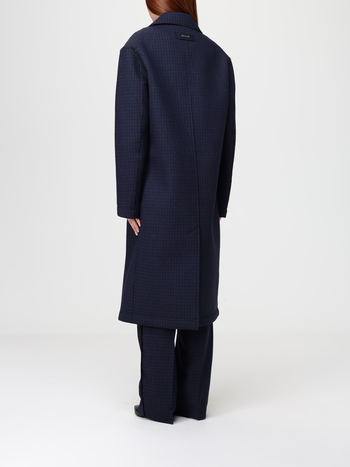 ICEBERG MANTEAU: Manteau femme Iceberg, Bleu - Img 3