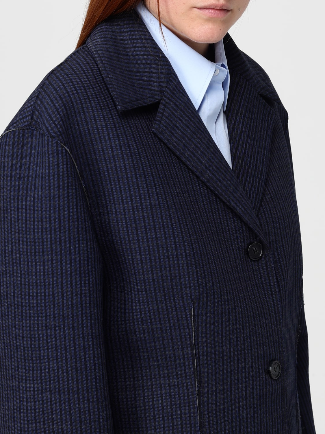 ICEBERG MANTEAU: Manteau femme Iceberg, Bleu - Img 5