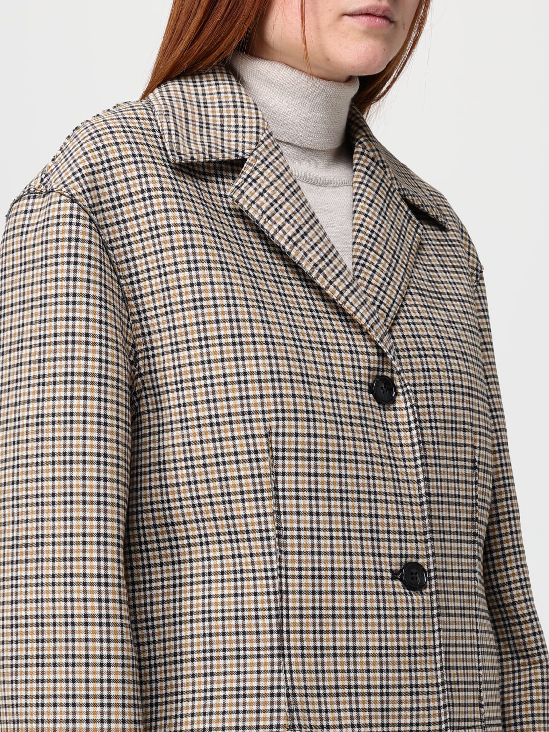 ICEBERG 大衣: 大衣 女士 Iceberg, 米色 - Img 5