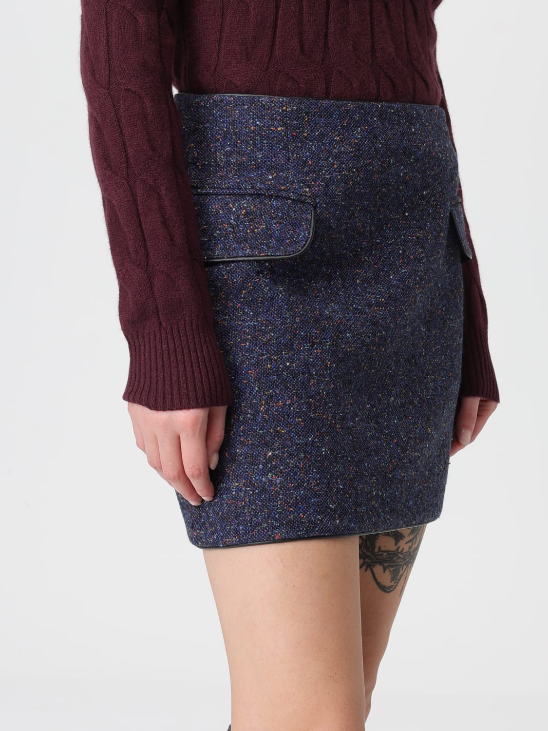 ICEBERG ROCK: Rock damen Iceberg, Blau - Img 4