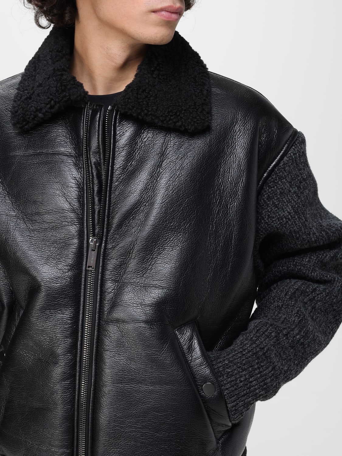 ICEBERG JACKET: Blazer men Iceberg, Black - Img 4