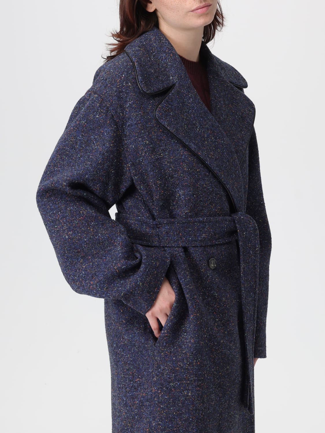 ICEBERG CAPPOTTO: Cappotto di misto lana Iceberg, Blue - Img 5