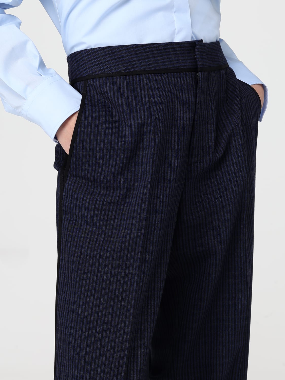 ICEBERG PANTALONES: Pantalones mujer Iceberg, Azul Oscuro - Img 4