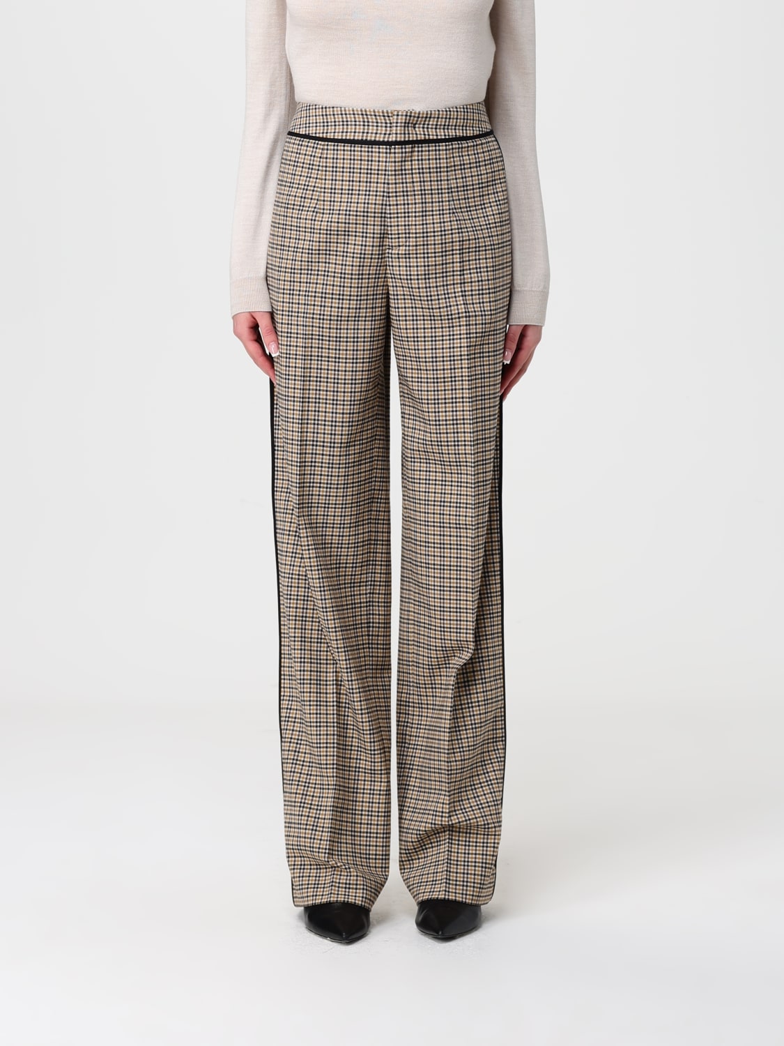 ICEBERG PANTS: Pants woman Iceberg, Beige - Img 1