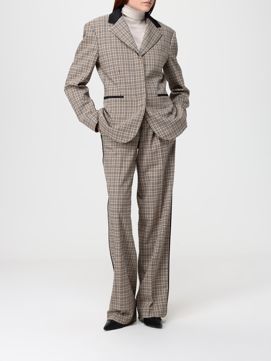 ICEBERG PANTS: Pants woman Iceberg, Beige - Img 2