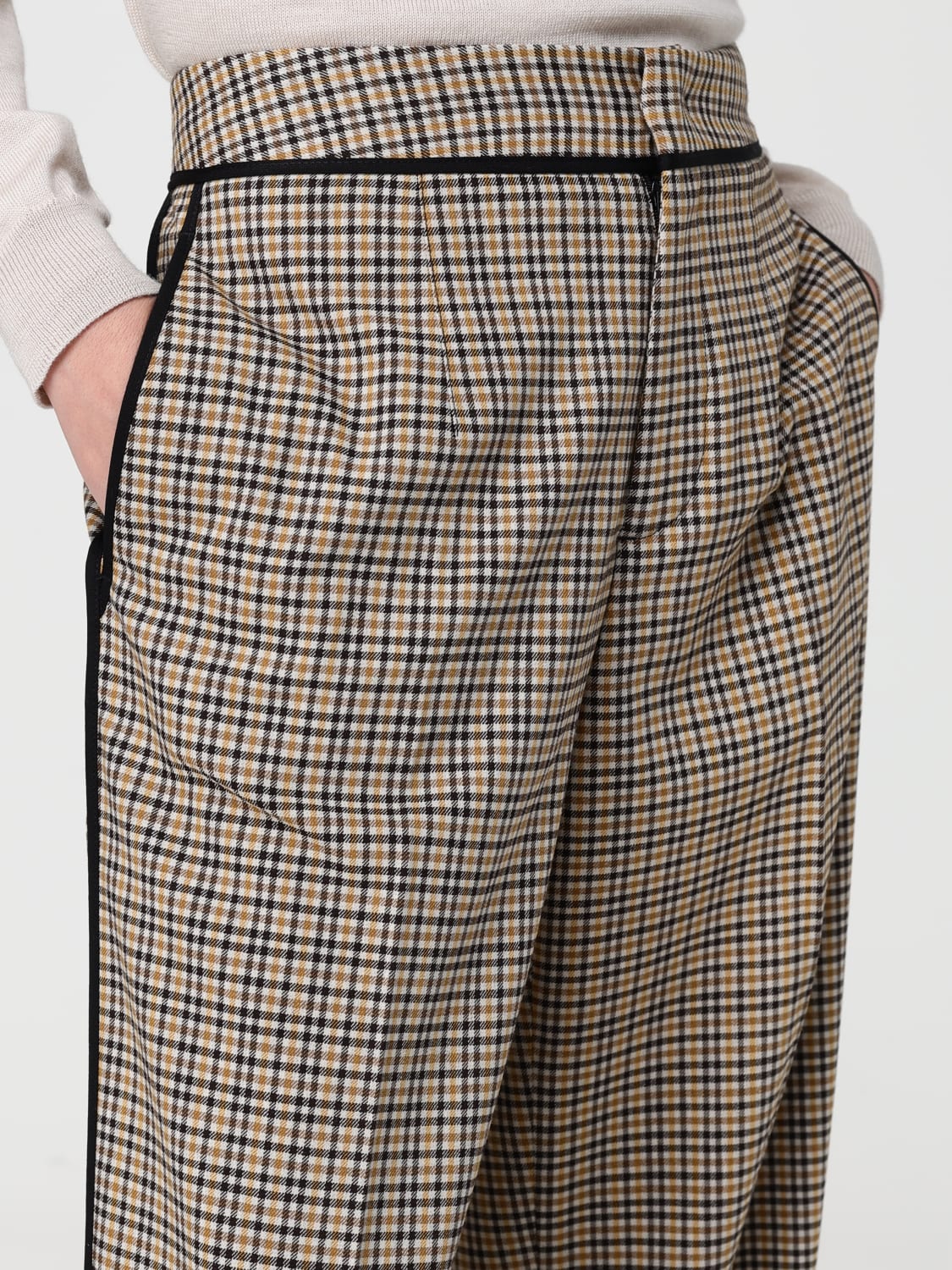 ICEBERG PANTS: Pants woman Iceberg, Beige - Img 4