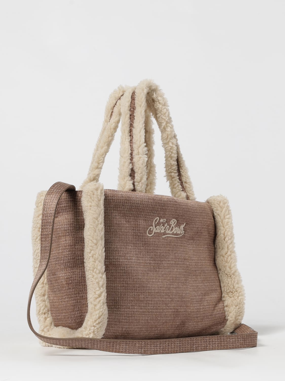 MC2 SAINT BARTH 肩包: 肩包 女士 Mc2 Saint Barth, 棕色 - Img 2