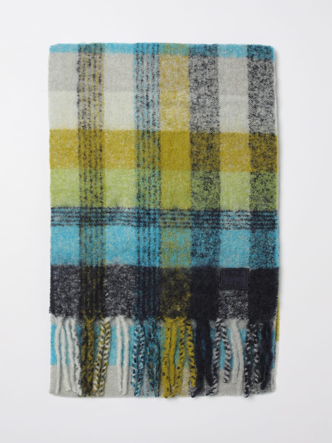 PAUL SMITH SCARF: Scarf men Paul Smith, Gnawed Blue - Img 1