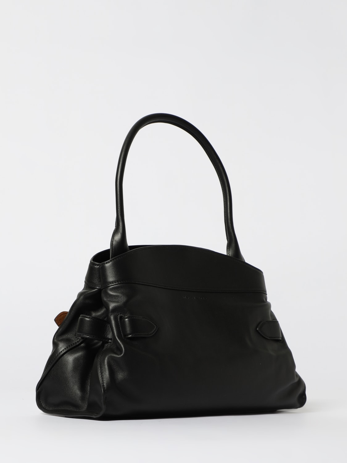 MARC JACOBS BORSA A SPALLA: Borsa a spalla The Dakota Satchel in pelle Marc Jacobs, Nero - Img 2