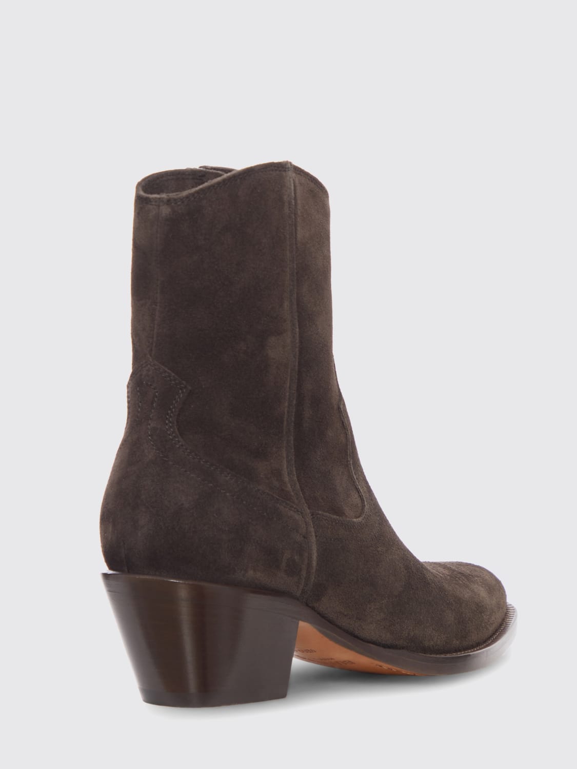 BUTTERO STIVALI: Stivaletto Buttero in camoscio , Marrone - Img 3