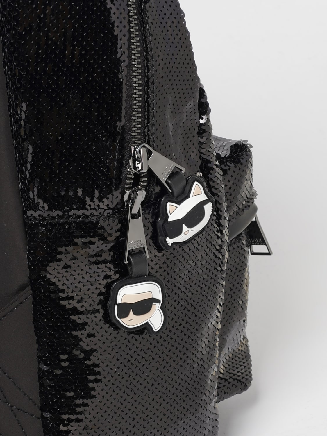 KARL LAGERFELD KIDS MOCHILA: Bolso niños Karl Lagerfeld Kids, Negro - Img 3