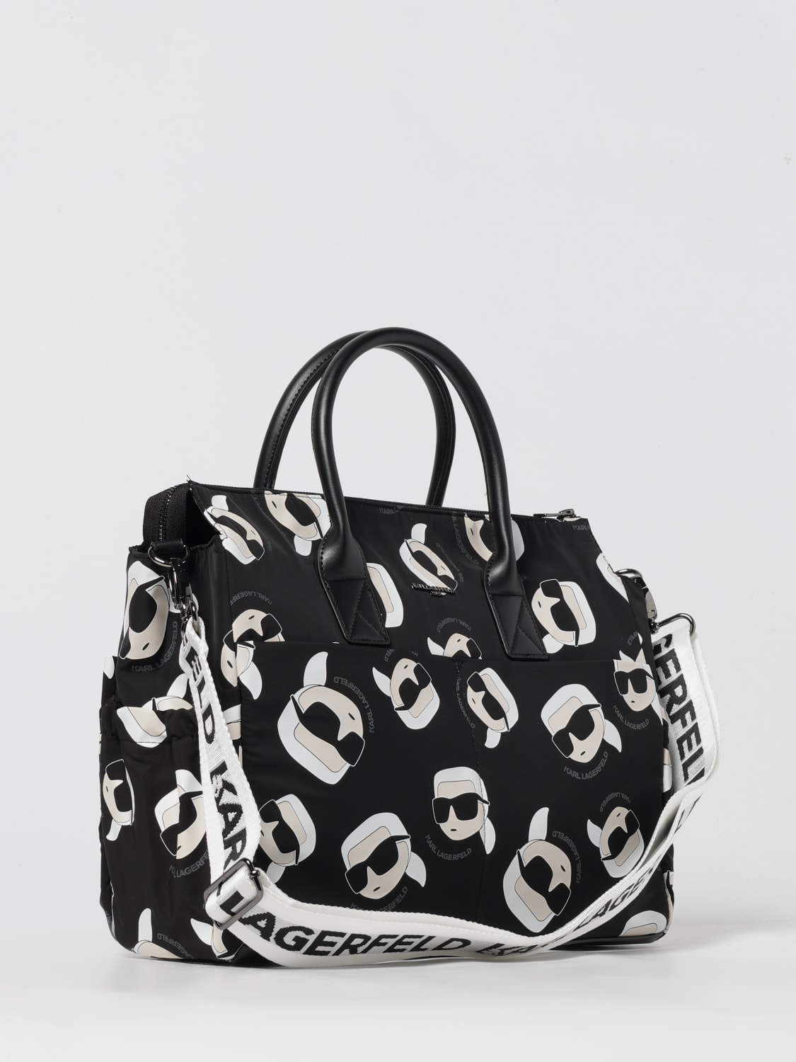 KARL LAGERFELD KIDS BLANKET SET: Bag kids Karl Lagerfeld Kids, Black - Img 2