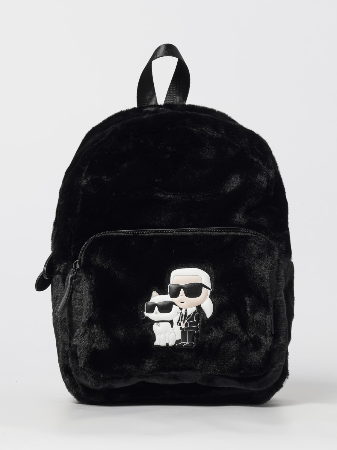 KARL LAGERFELD KIDS MOCHILA: Bolso niños Karl Lagerfeld Kids, Negro - Img 1
