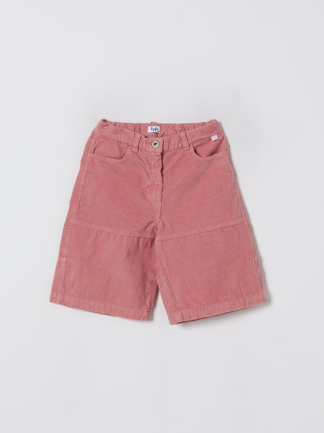 IL GUFO SHORTS: Shorts kids Il Gufo, Pink - Img 1
