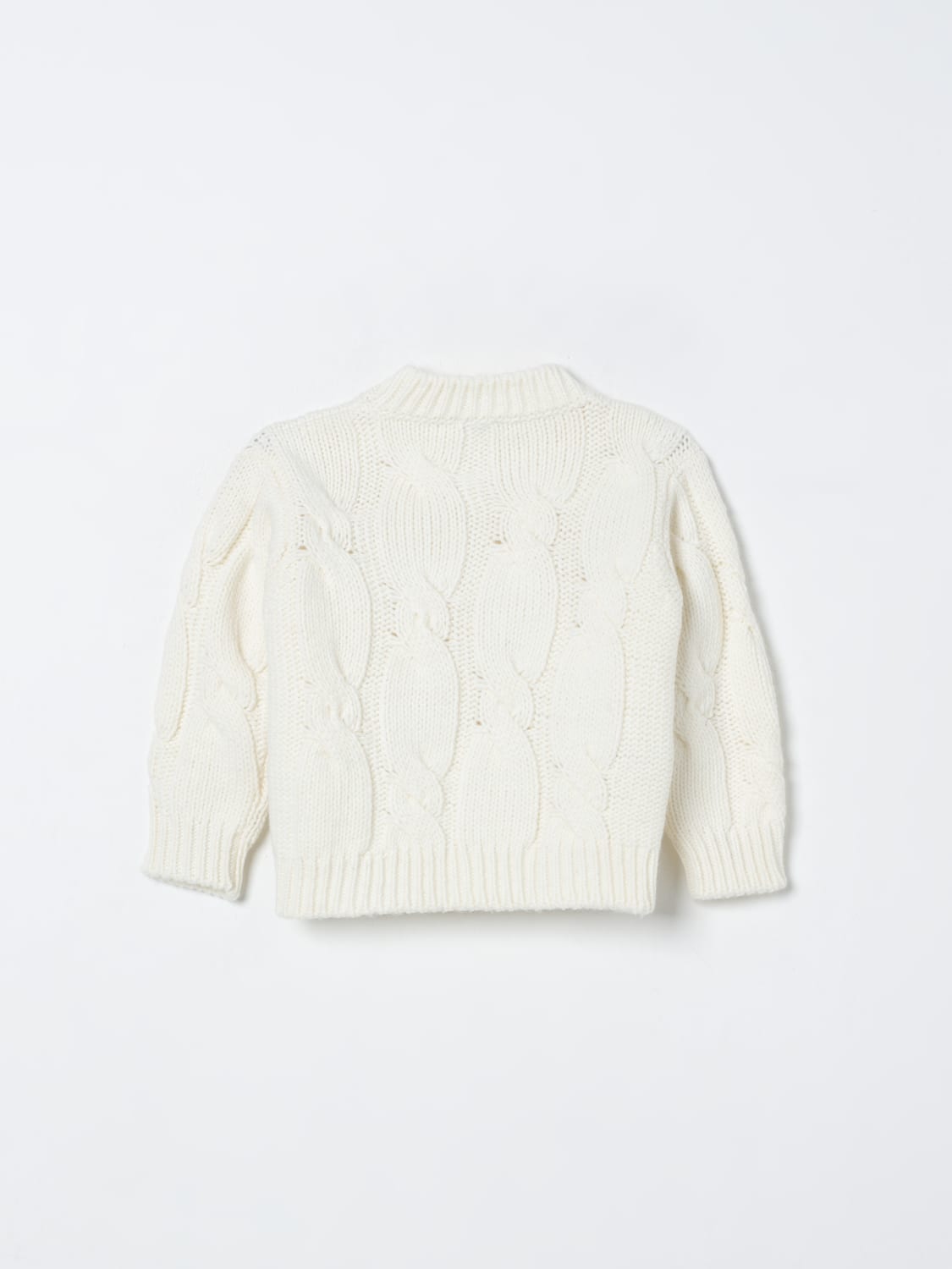 IL GUFO SWEATER: Sweater kids Il Gufo, White - Img 2
