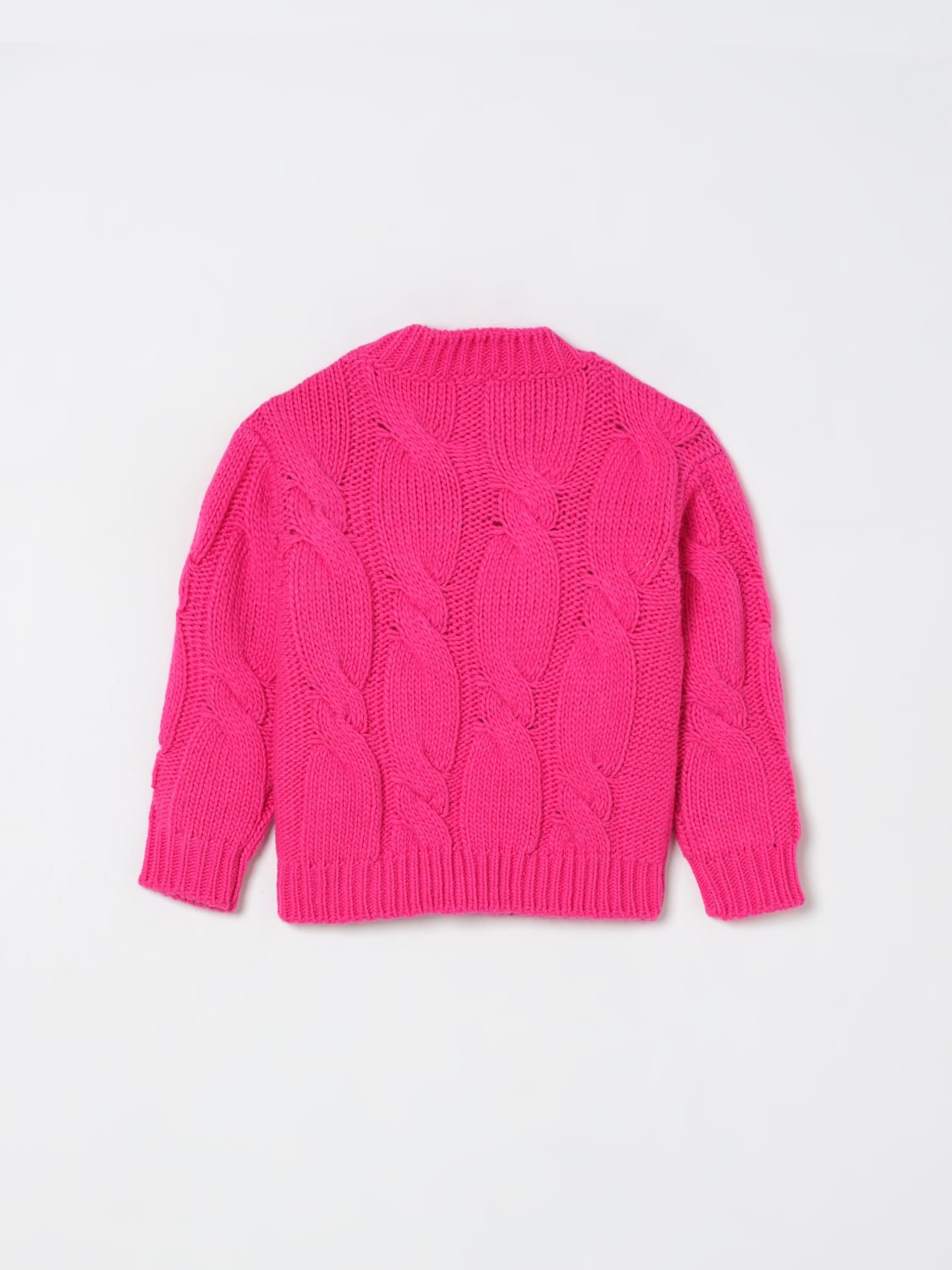 IL GUFO SWEATER: Sweater kids Il Gufo, Fuchsia - Img 2