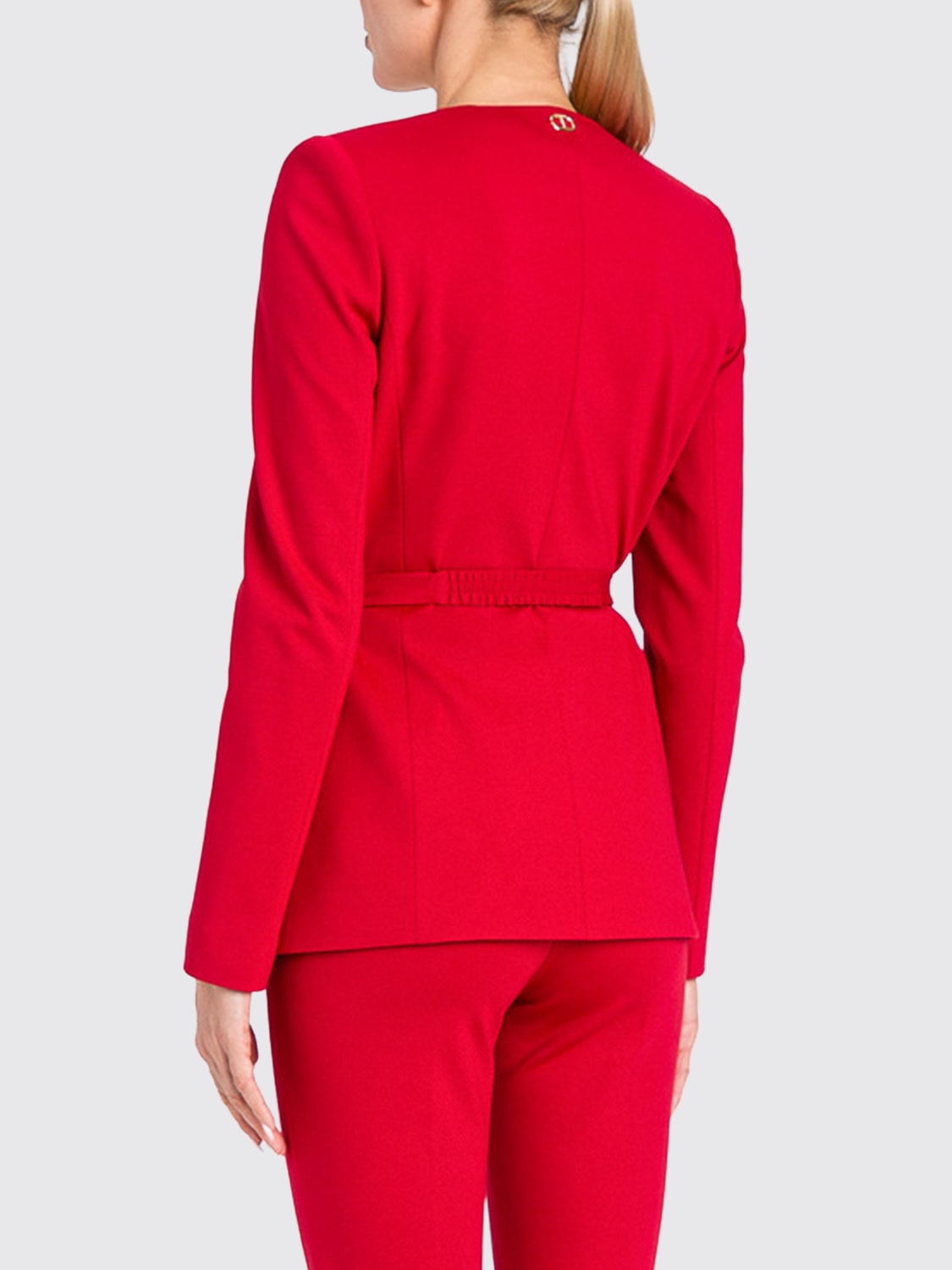 TWINSET CHAQUETA: Chaqueta mujer Twinset, Rojo - Img 3