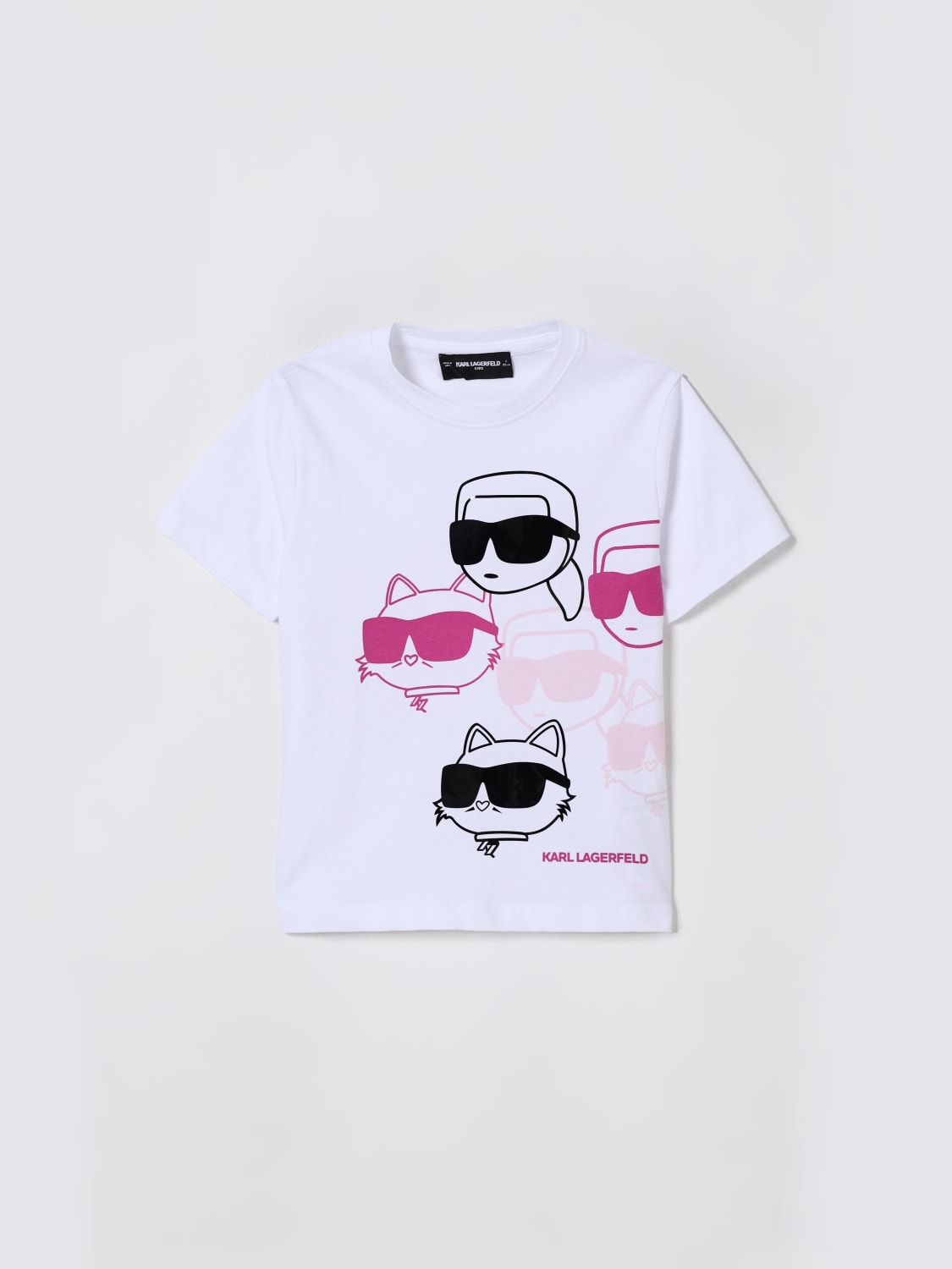 KARL LAGERFELD KIDS CAMISETA: Camiseta niños Karl Lagerfeld Kids, Blanco - Img 1