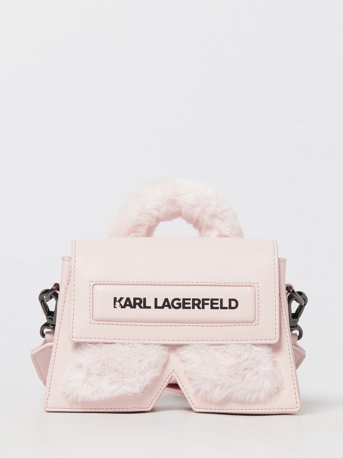 KARL LAGERFELD KIDS BAG: Bag kids Karl Lagerfeld Kids, Pink - Img 1