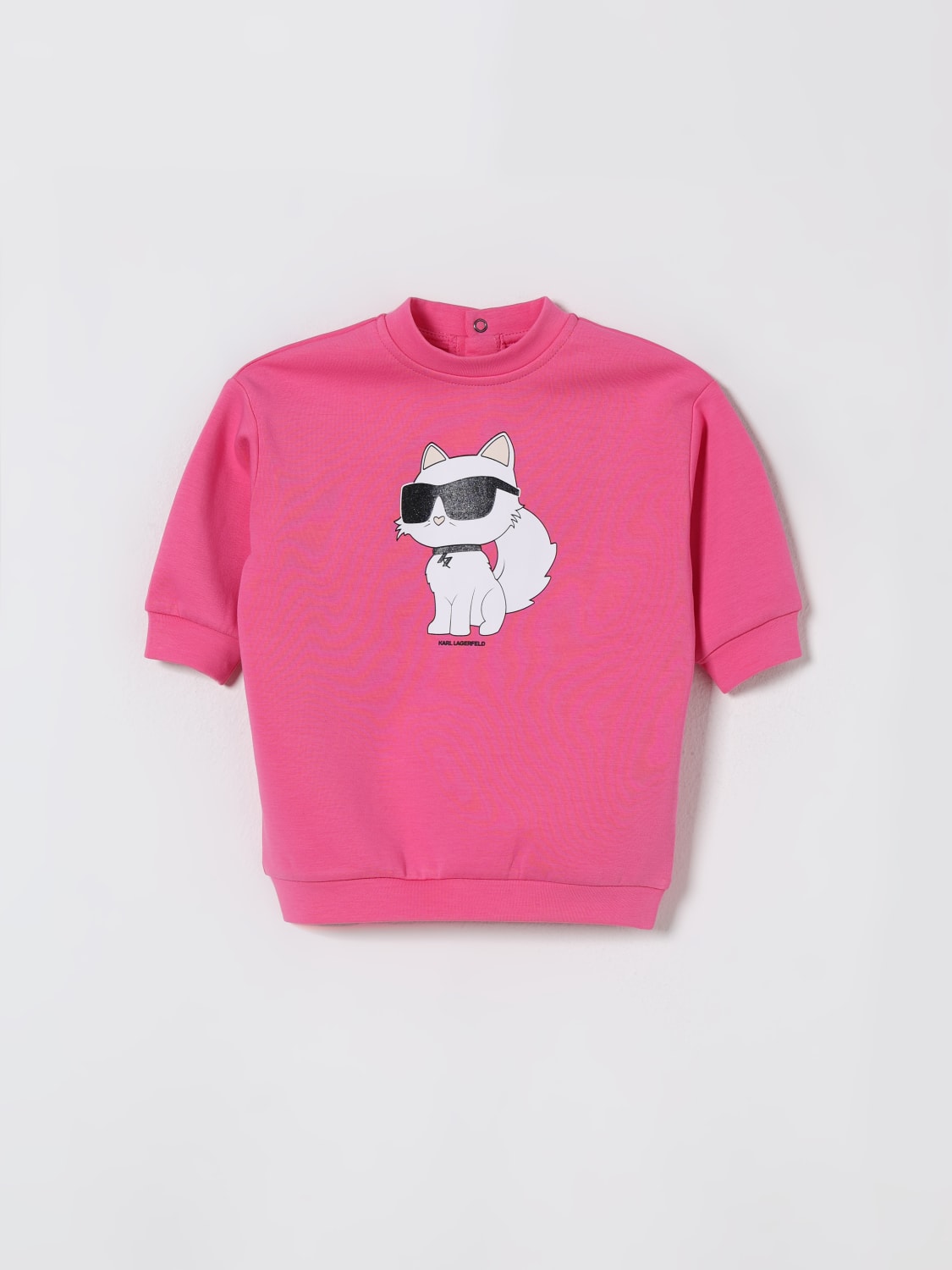 KARL LAGERFELD KIDS 连衣裙: 连衣裙 儿童 Karl Lagerfeld Kids, 紫红色 - Img 1