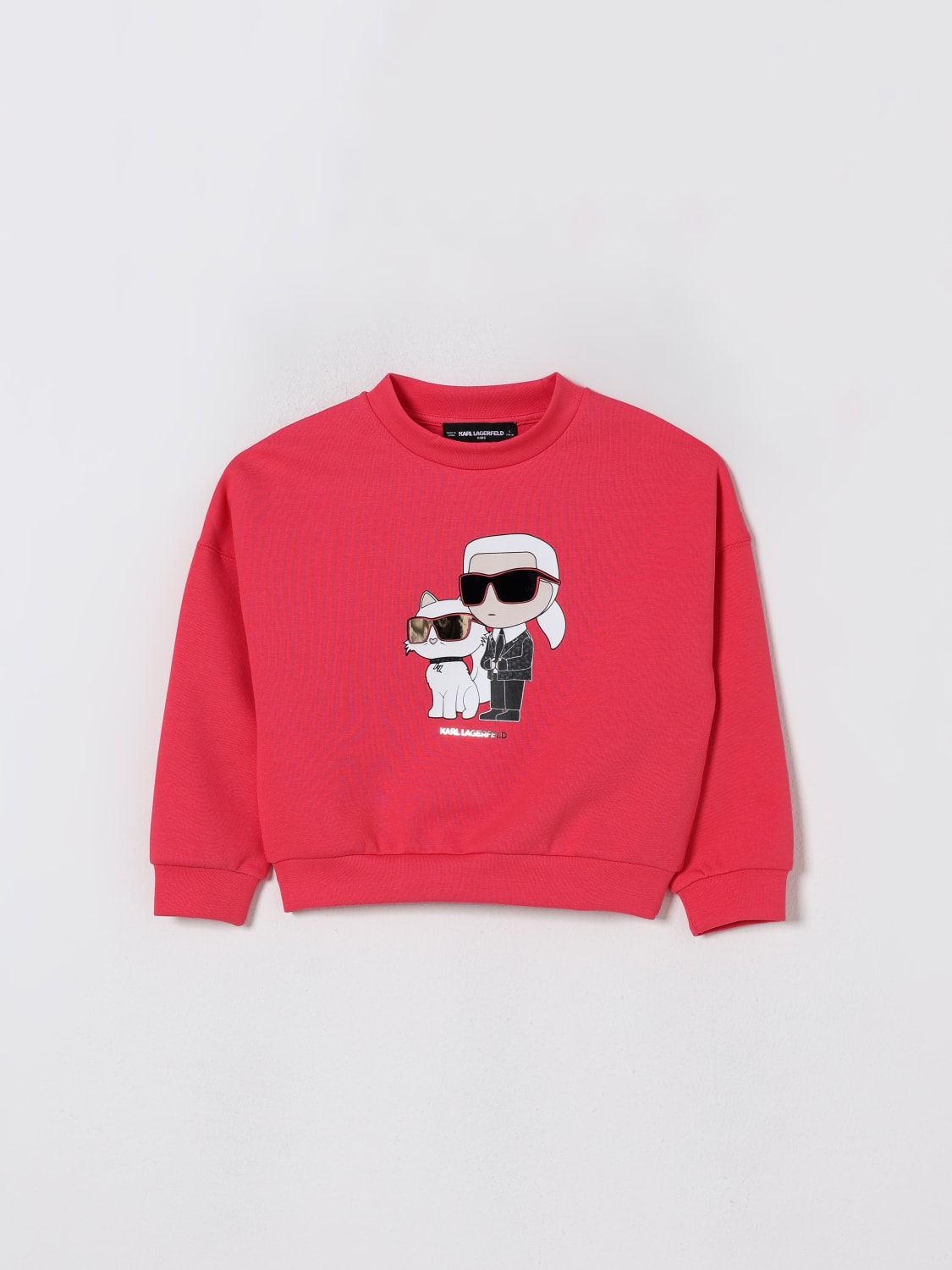 KARL LAGERFELD KIDS 毛衣: 毛衣 儿童 Karl Lagerfeld Kids, 红色 - Img 1