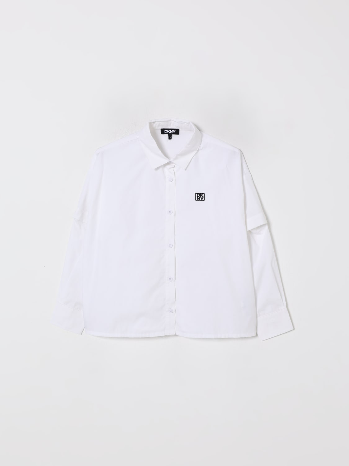 DKNY BLUSE: Bluse kinder Dkny, Weiß - Img 1