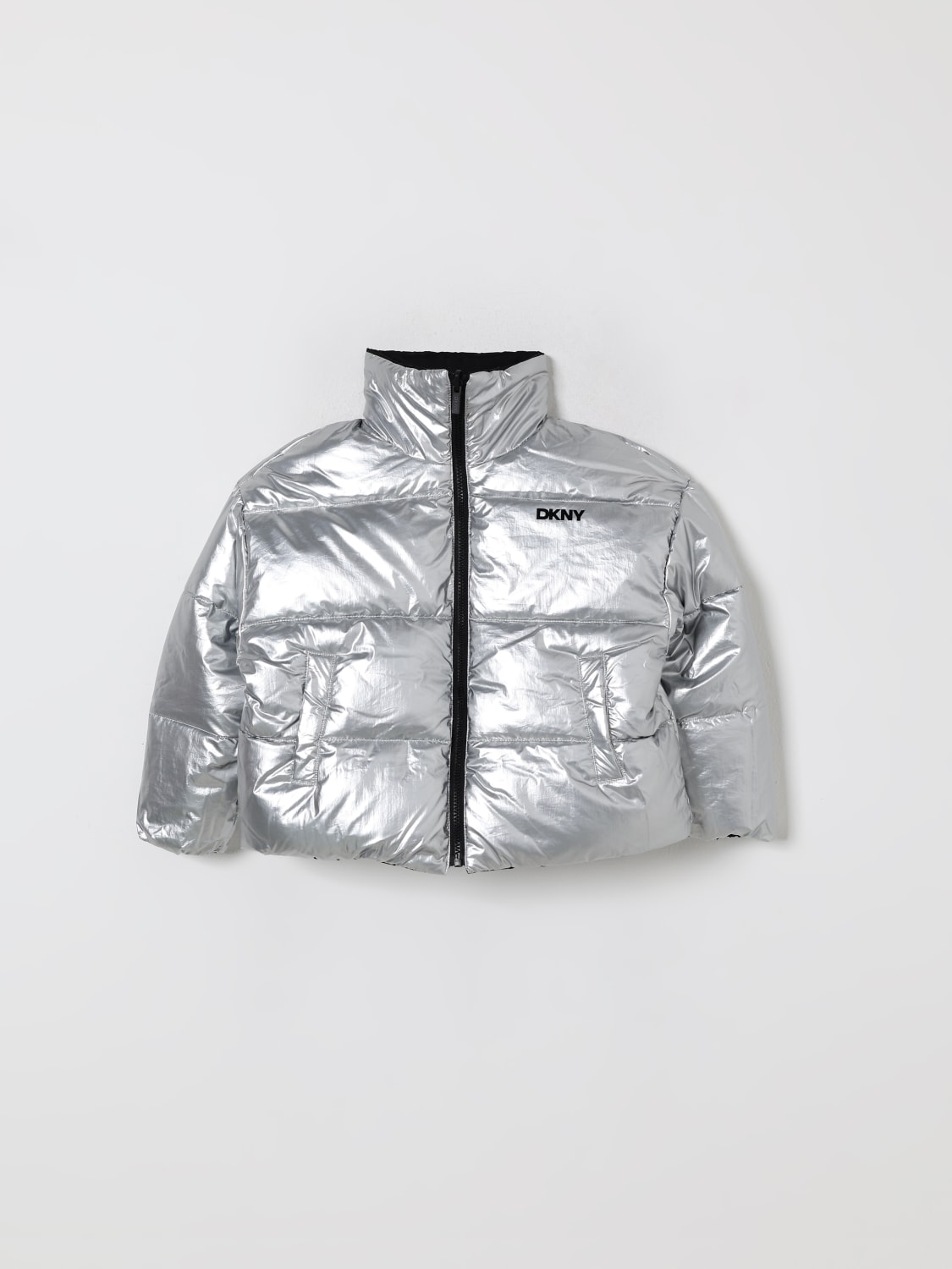 DKNY CHAQUETA: Abrigo niños Dkny, Negro - Img 3