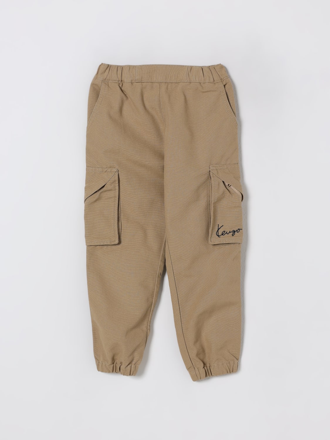 KENZO KIDS PANTALONES: Pantalones niños Kenzo Kids, Beige - Img 1