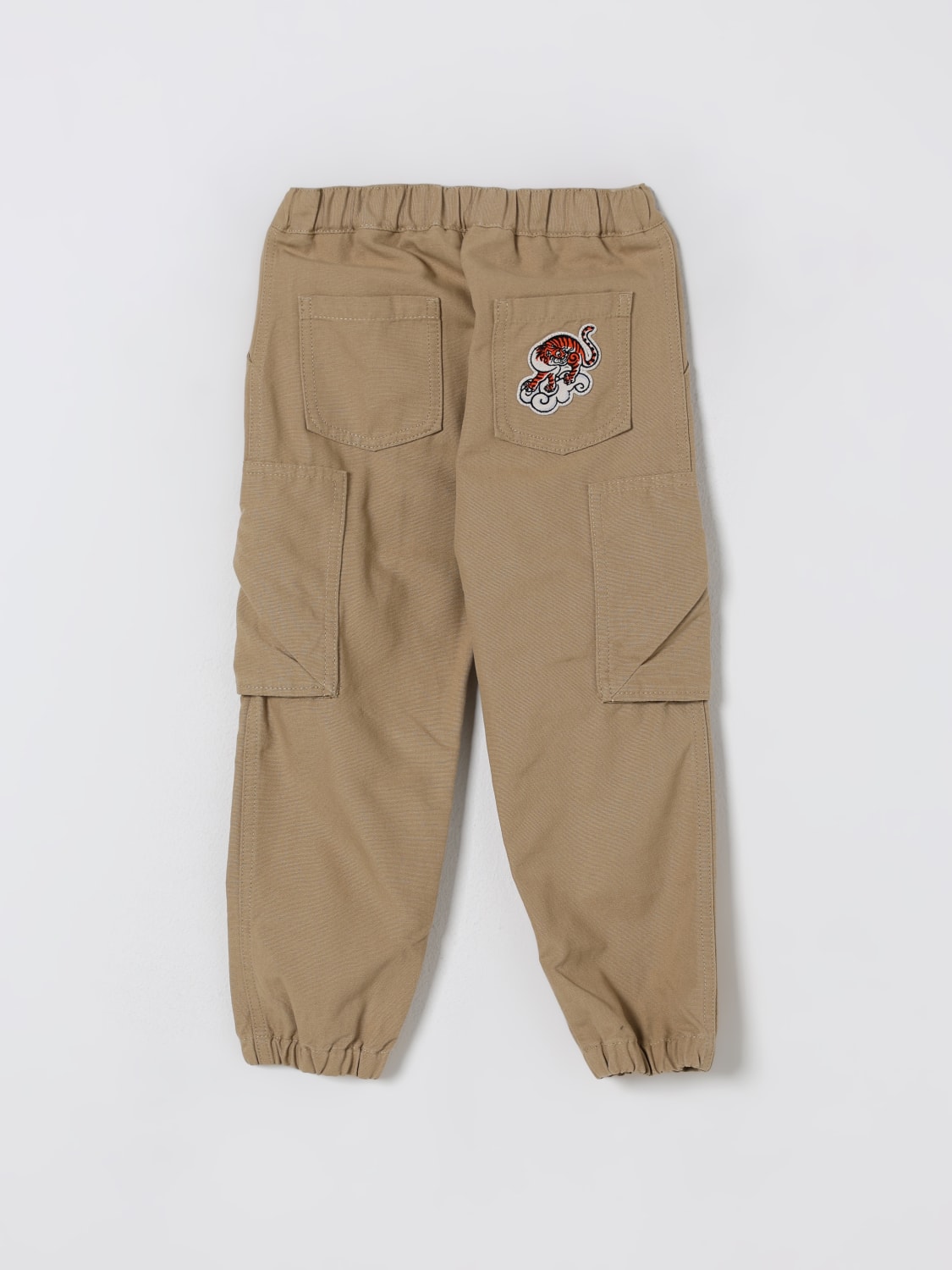 KENZO KIDS PANTALONES: Pantalones niños Kenzo Kids, Beige - Img 2