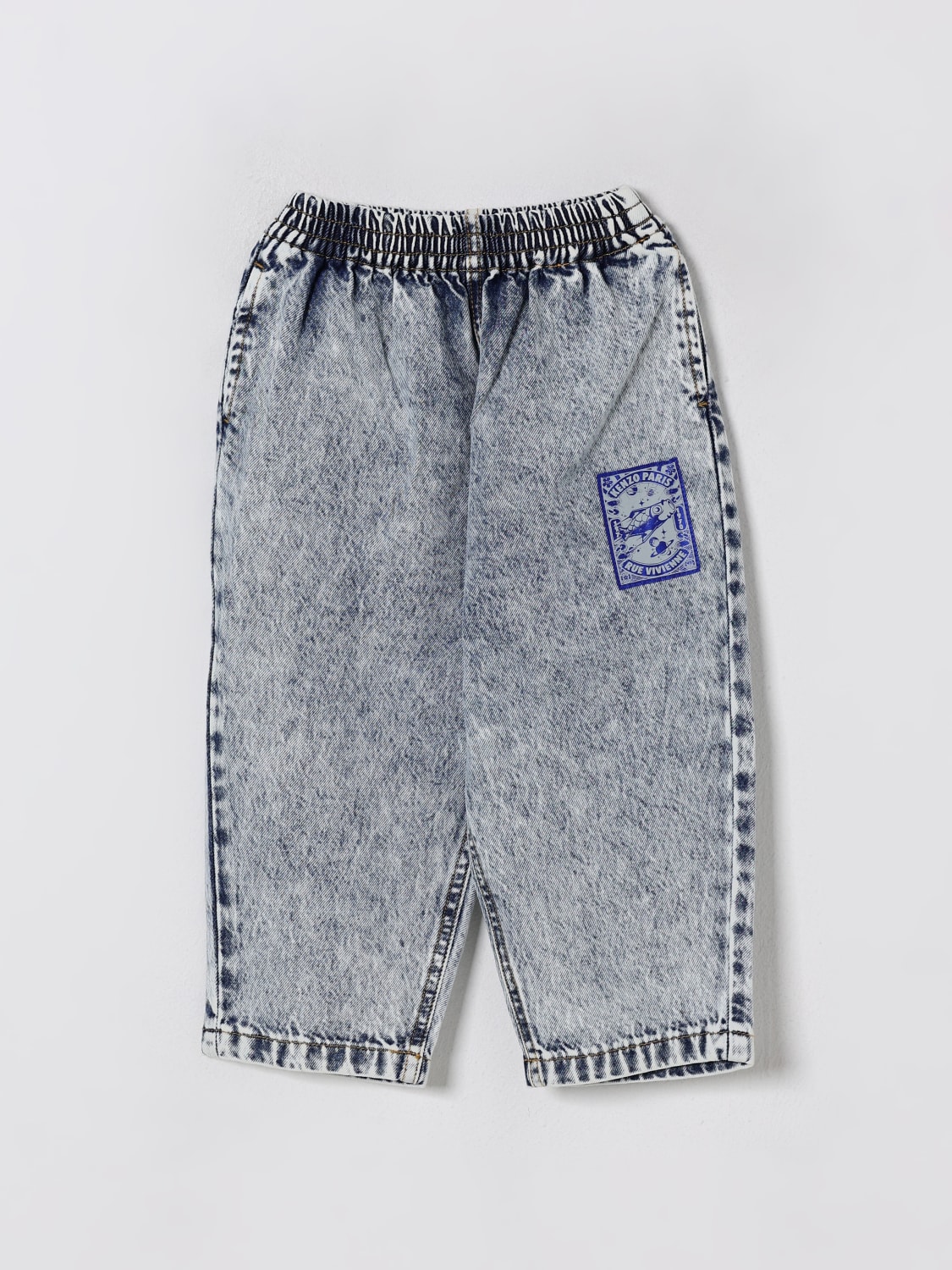 KENZO KIDS JEANS: Jeans kids Kenzo Kids, Grey - Img 1