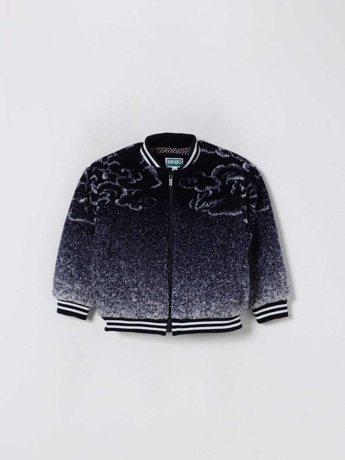 KENZO KIDS JACKET: Coat kids Kenzo Kids, Blue - Img 1