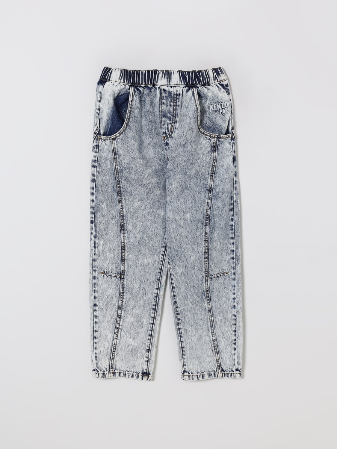 KENZO KIDS JEANS: Jeans kinder Kenzo Kids, Grau - Img 1