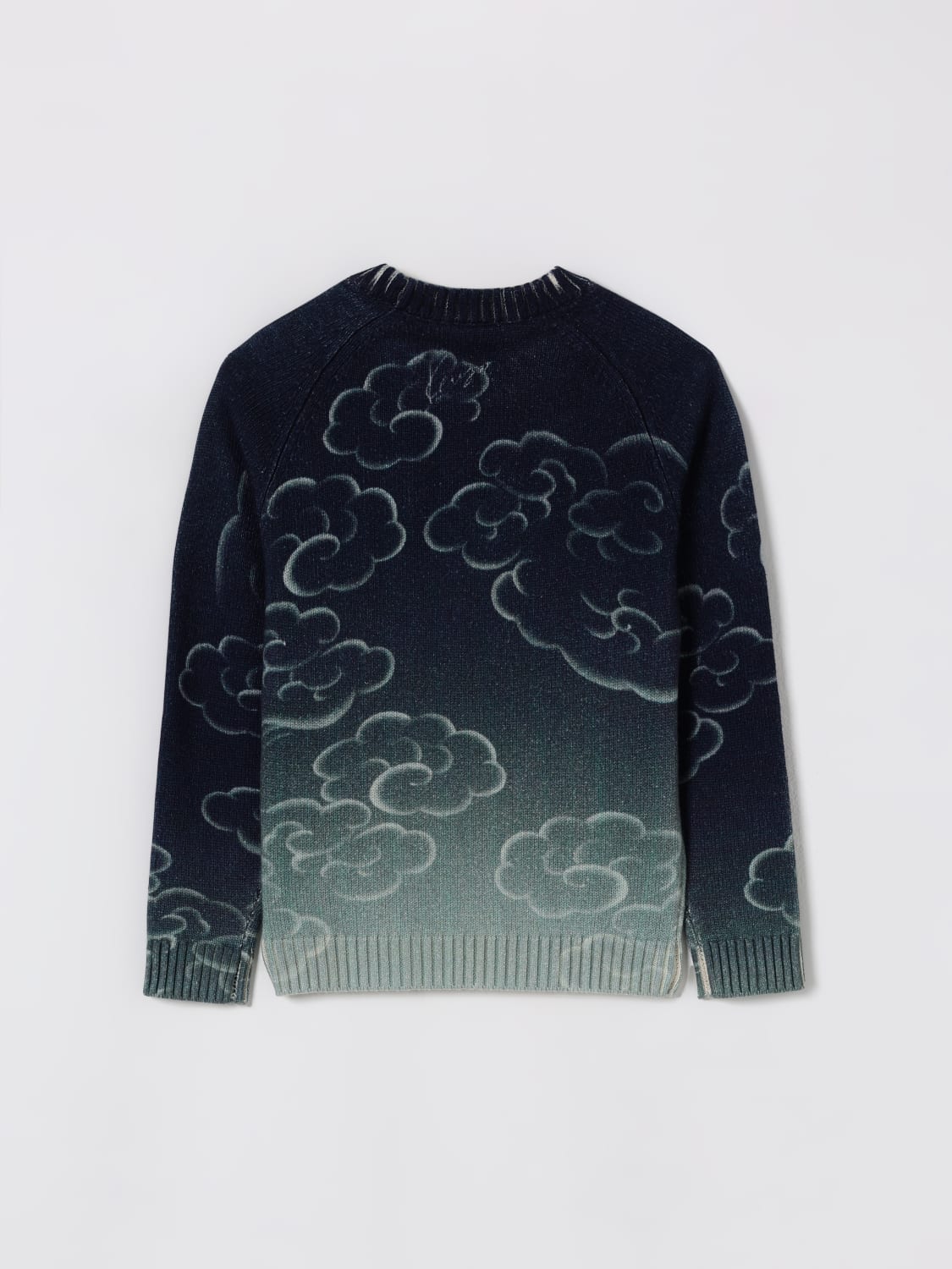 KENZO KIDS SWEATER: Sweater kids Kenzo Kids, Blue - Img 2