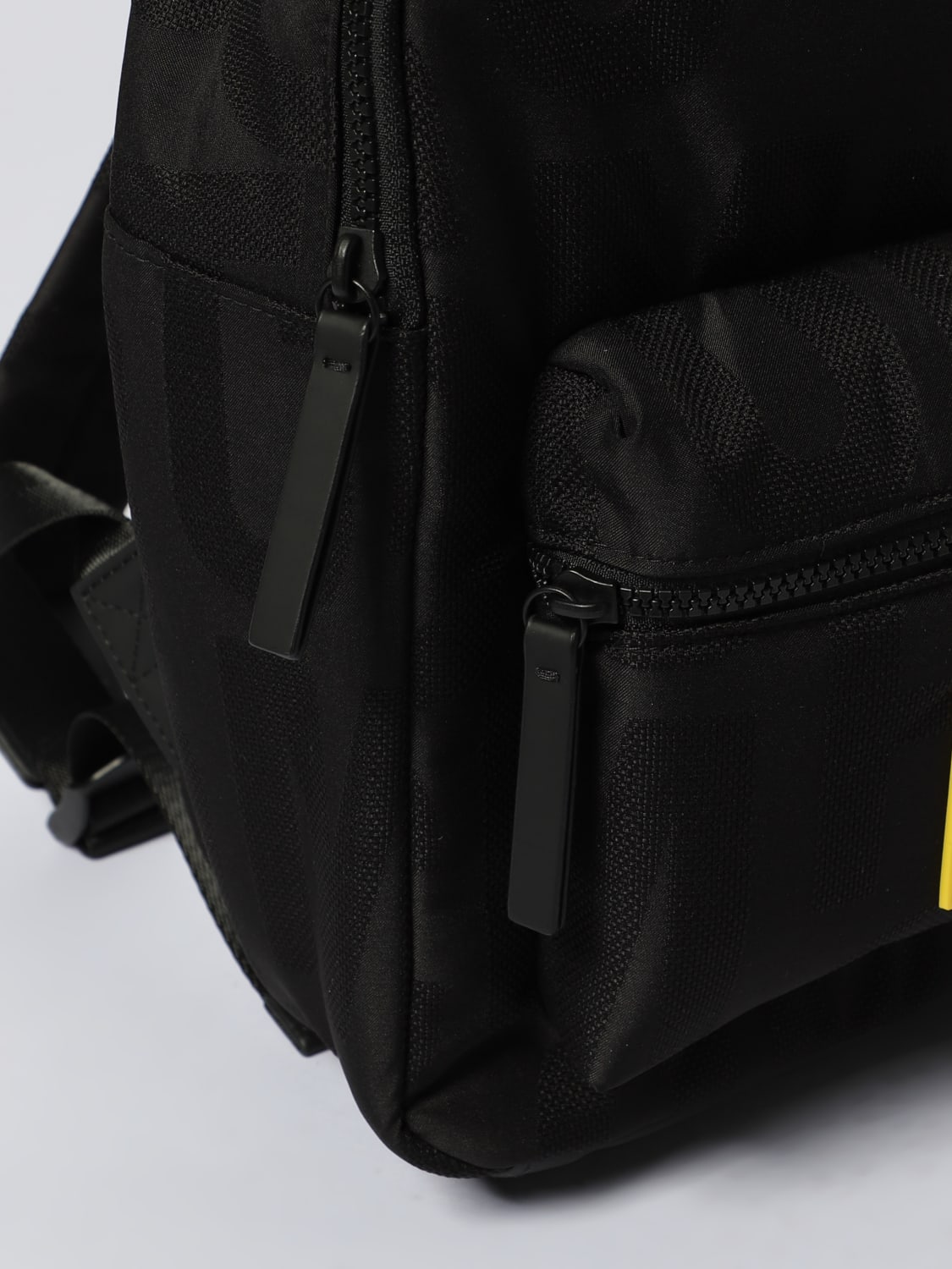 LITTLE MARC JACOBS BORSA: Zaino in tessuto tecnico Little Marc Jacobs, Nero - Img 3