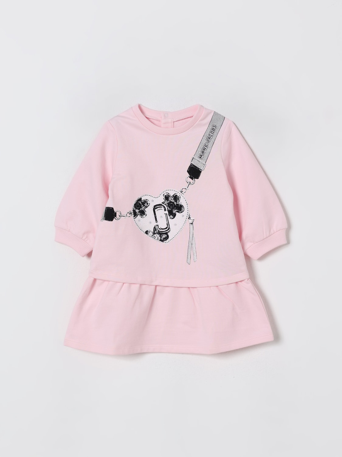 LITTLE MARC JACOBS ROMPER: Romper kids Little Marc Jacobs, Pink - Img 1