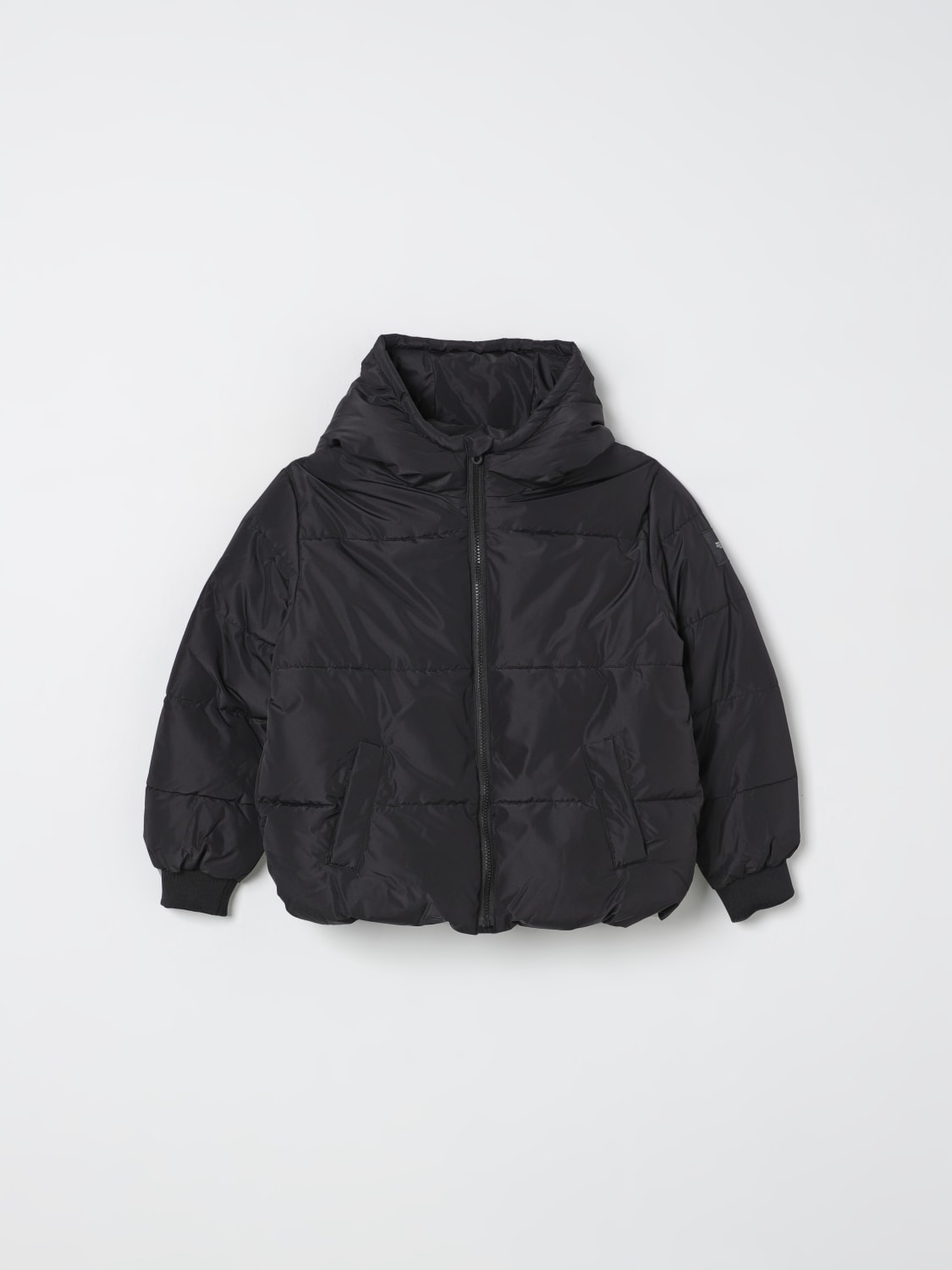 LITTLE MARC JACOBS JACKET: Coat kids Little Marc Jacobs, Black - Img 1