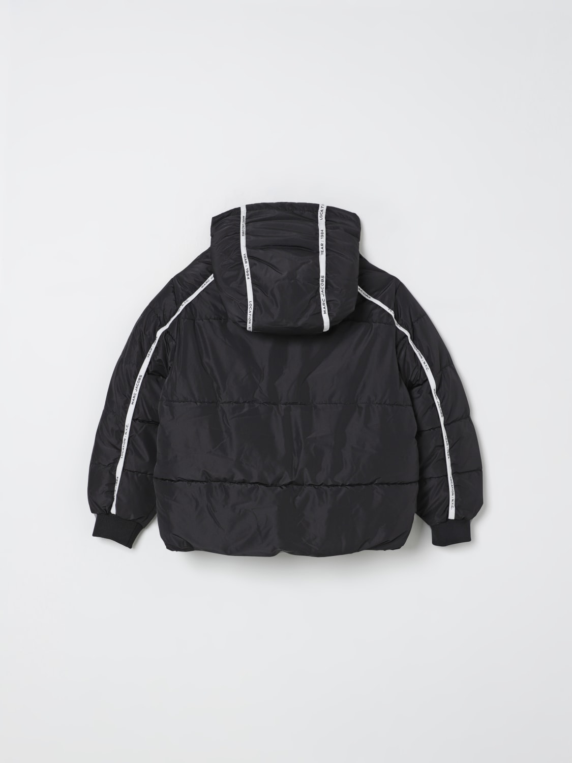 LITTLE MARC JACOBS JACKET: Coat kids Little Marc Jacobs, Black - Img 2