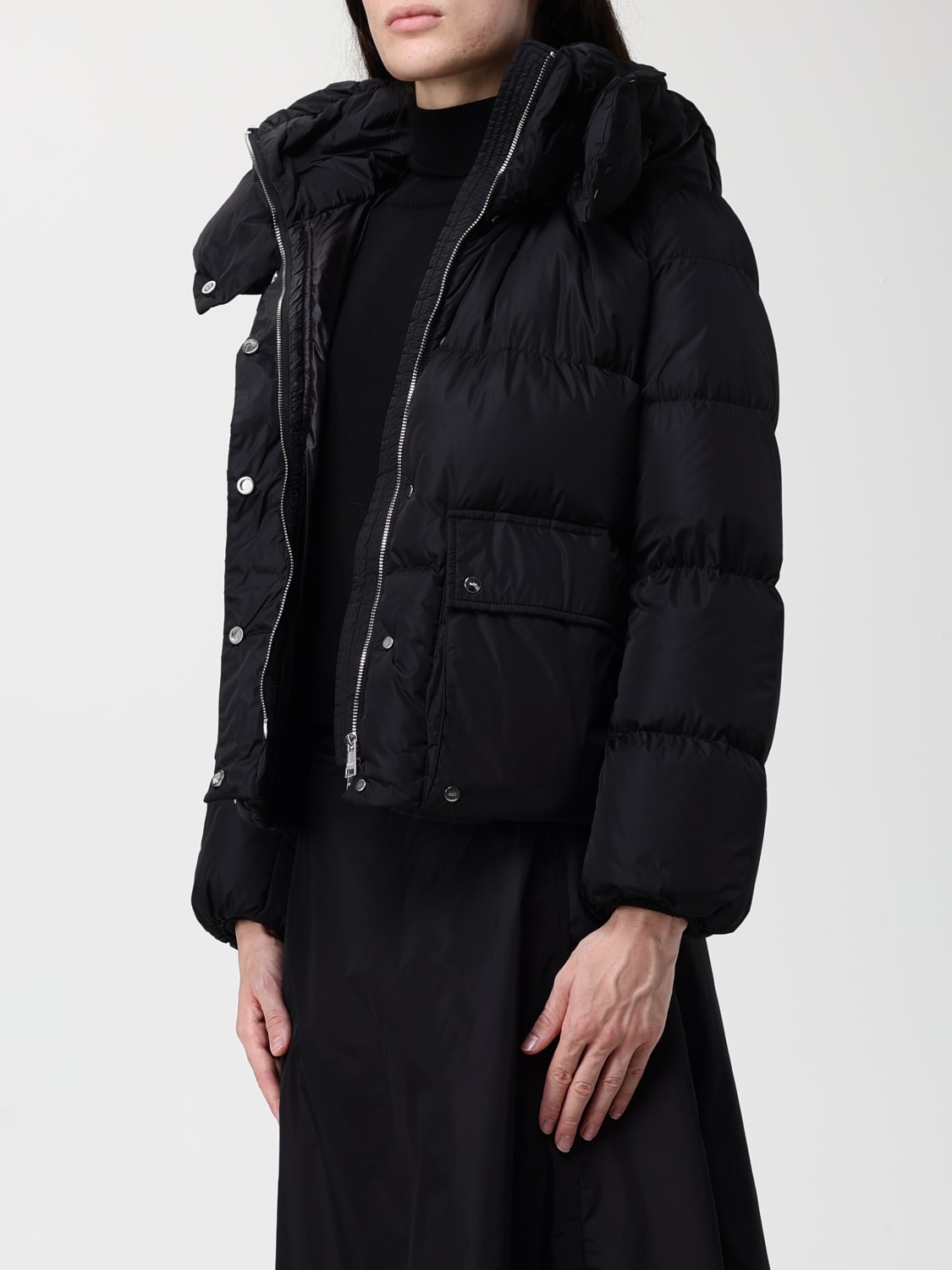 ADD JACKET: Jacket woman Add, Black - Img 3