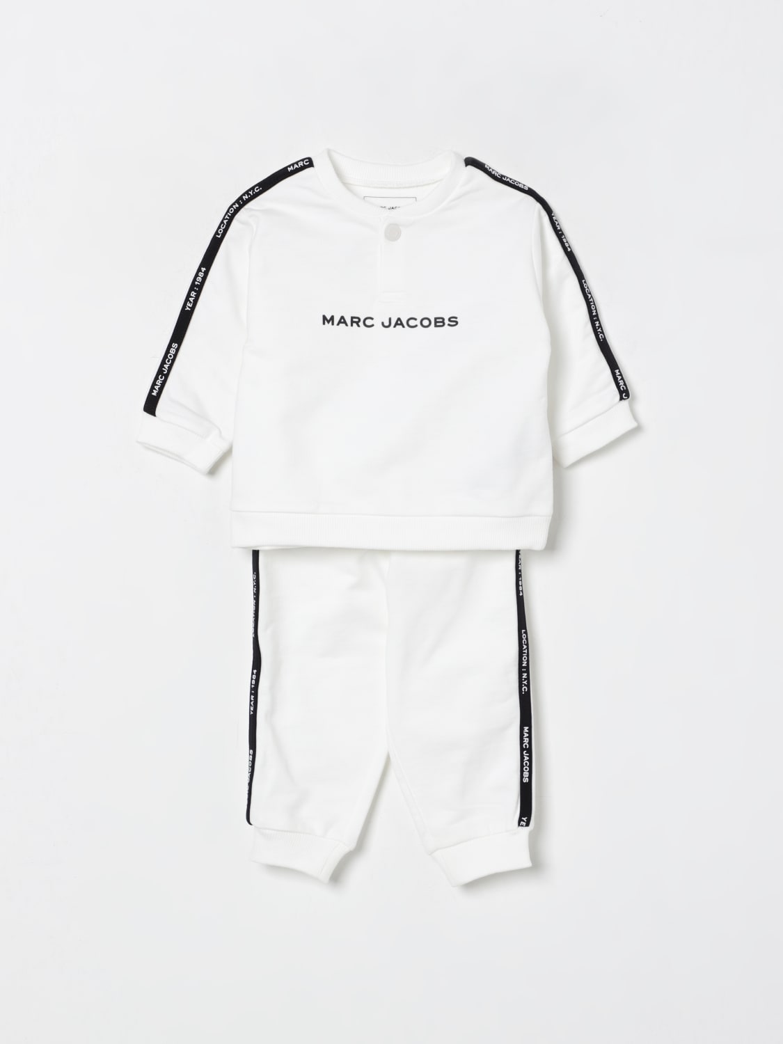 LITTLE MARC JACOBS ジャンプスーツ: ロンパース ボーイ Little Marc Jacobs, イエロークリーム - Img 1