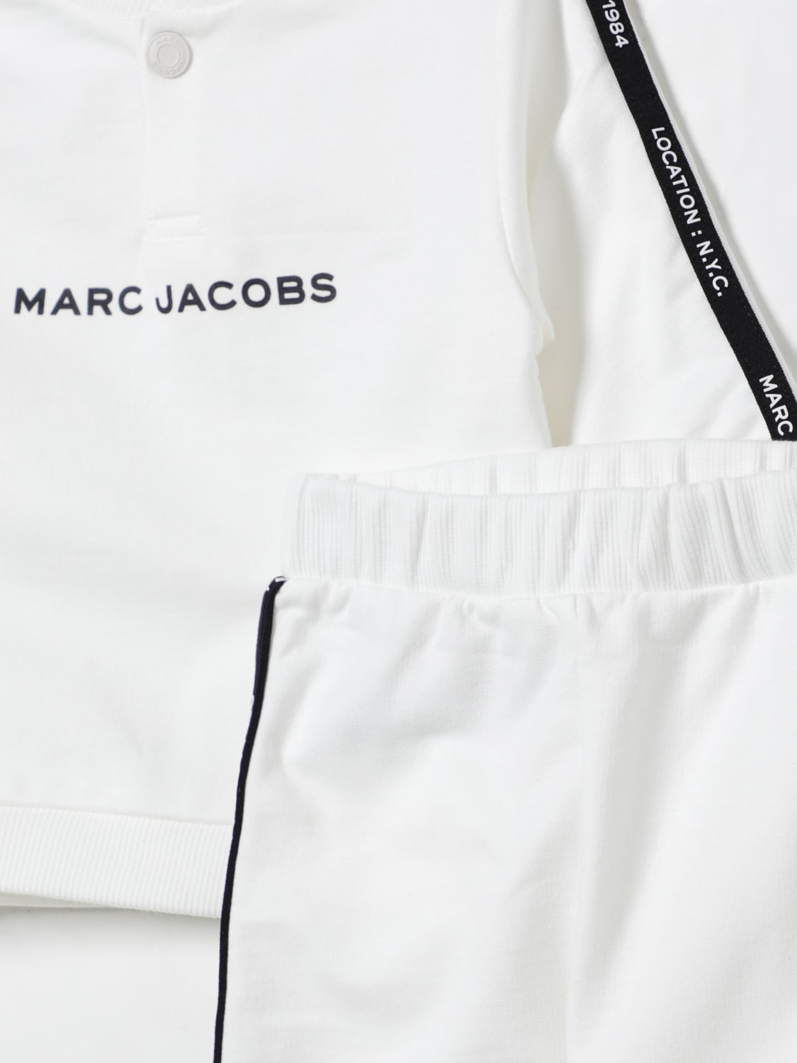 LITTLE MARC JACOBS ジャンプスーツ: ロンパース ボーイ Little Marc Jacobs, イエロークリーム - Img 3
