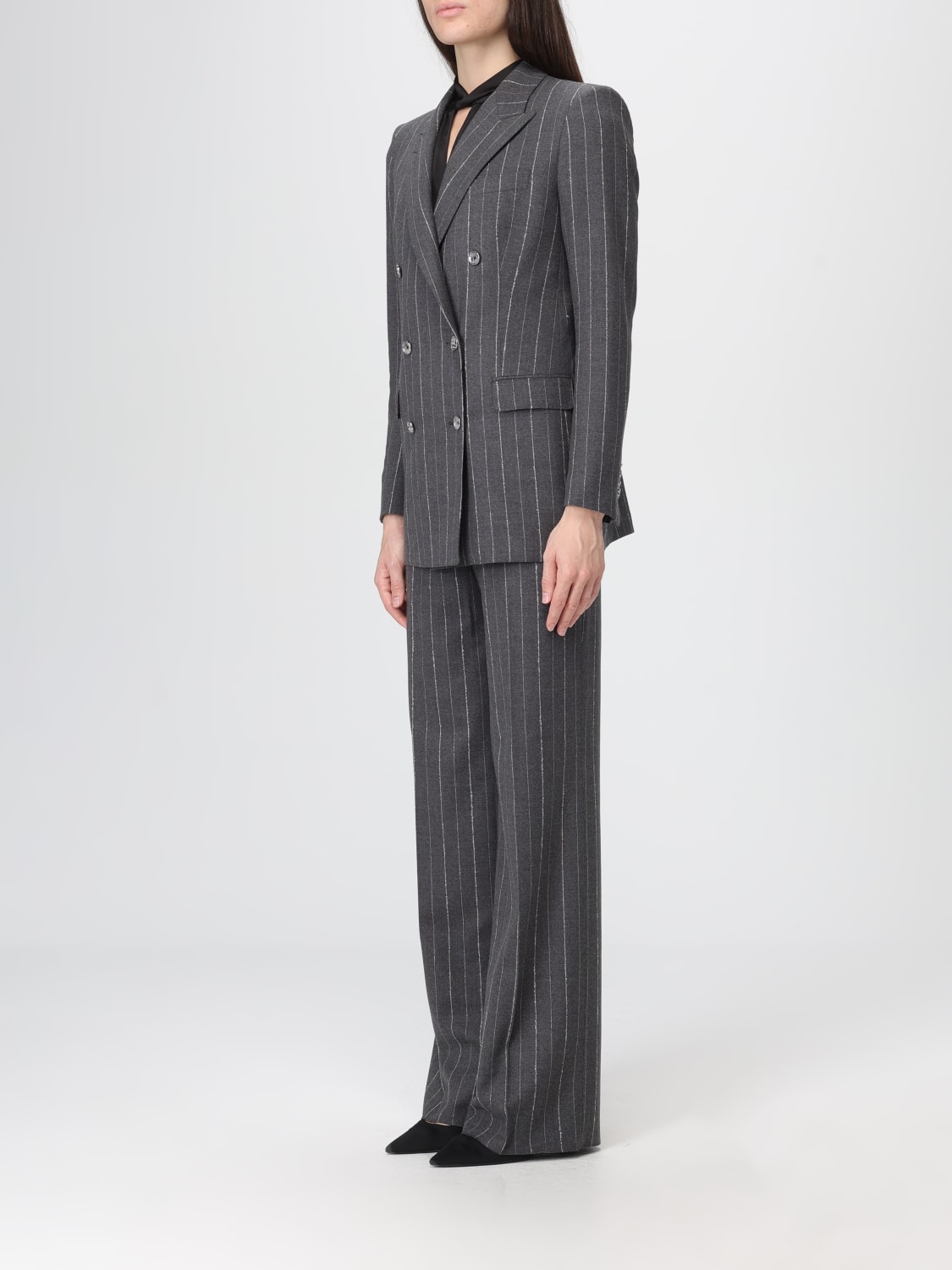 TAGLIATORE SUIT: Tagliatore women's suit, Charcoal - Img 4
