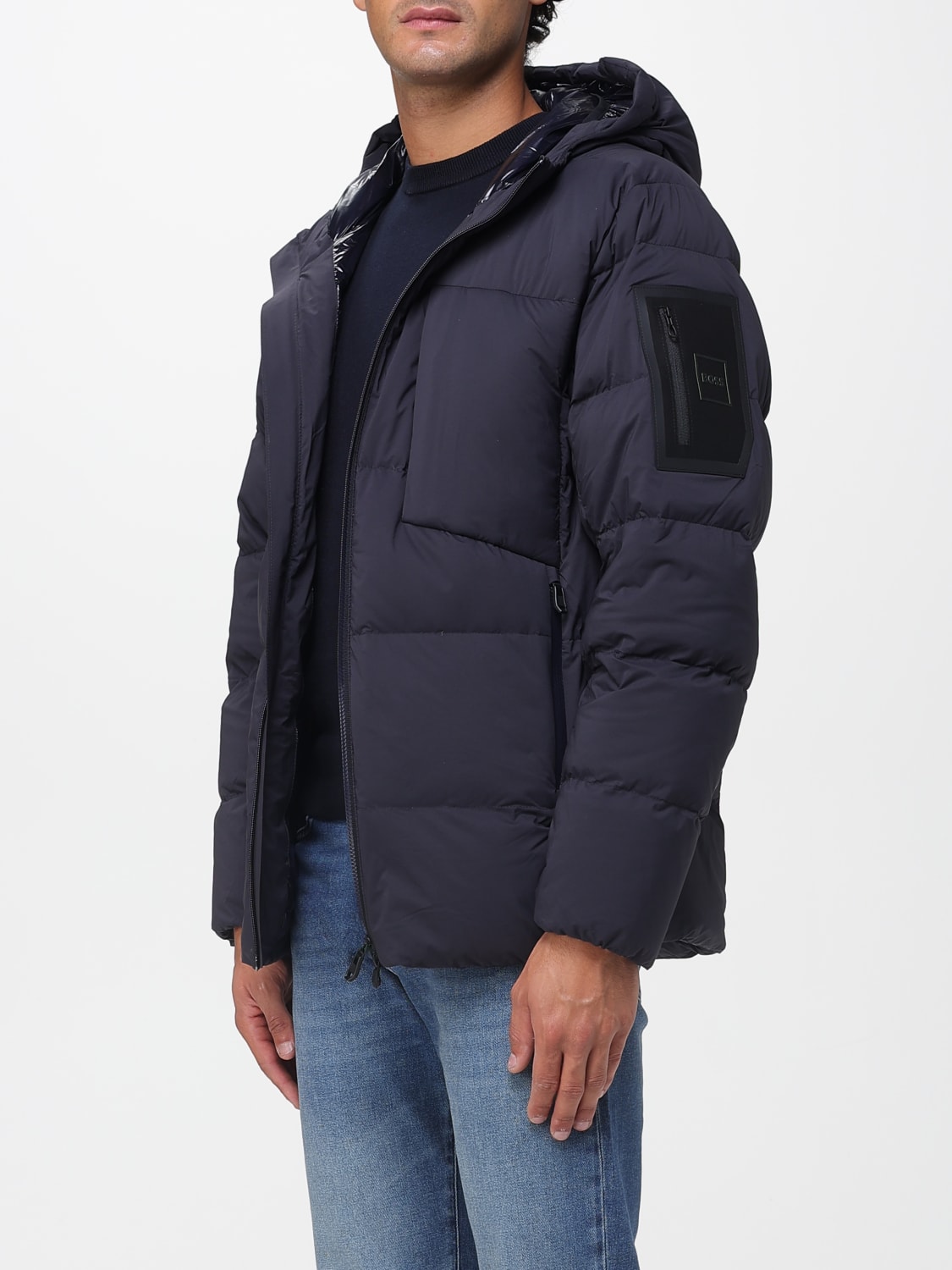 BOSS CHAQUETA: Chaqueta hombre Boss, Azul Oscuro - Img 3