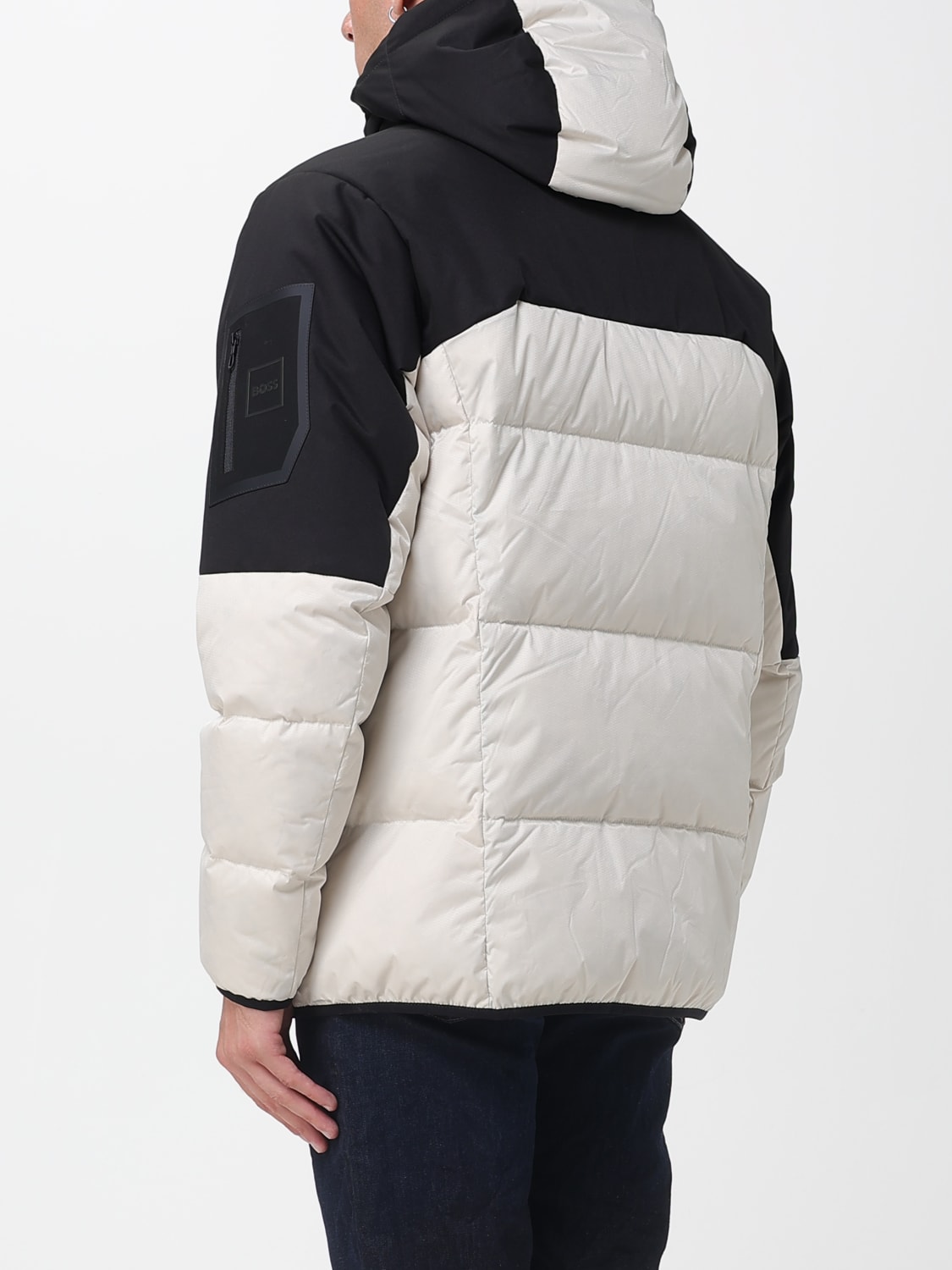 BOSS JACKET: Jacket men Boss, Yellow Cream - Img 2