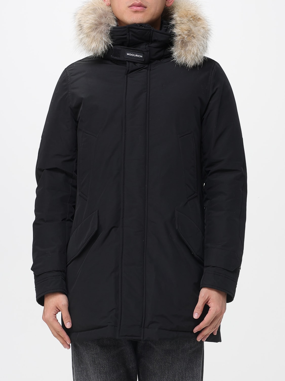 WOOLRICH COAT: Jacket men Woolrich, Black - Img 1