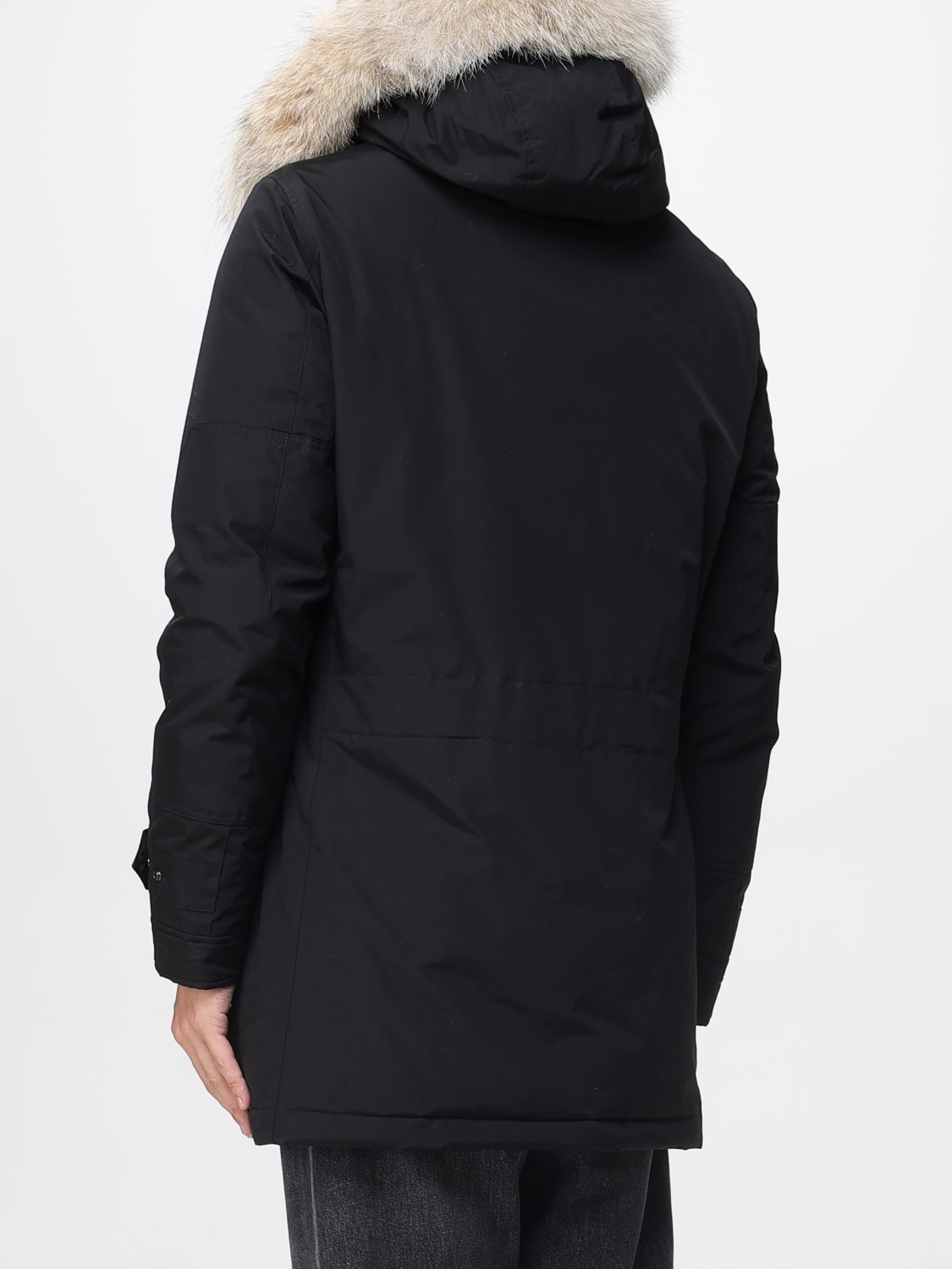 WOOLRICH COAT: Jacket men Woolrich, Black - Img 2