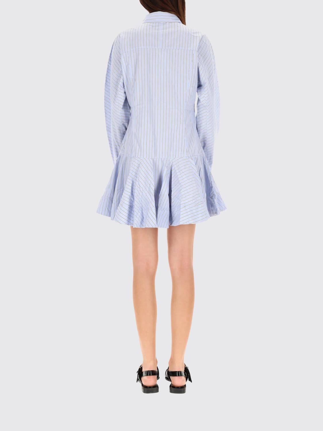 GANNI ROBE: Robe femme Ganni, Violet - Img 3