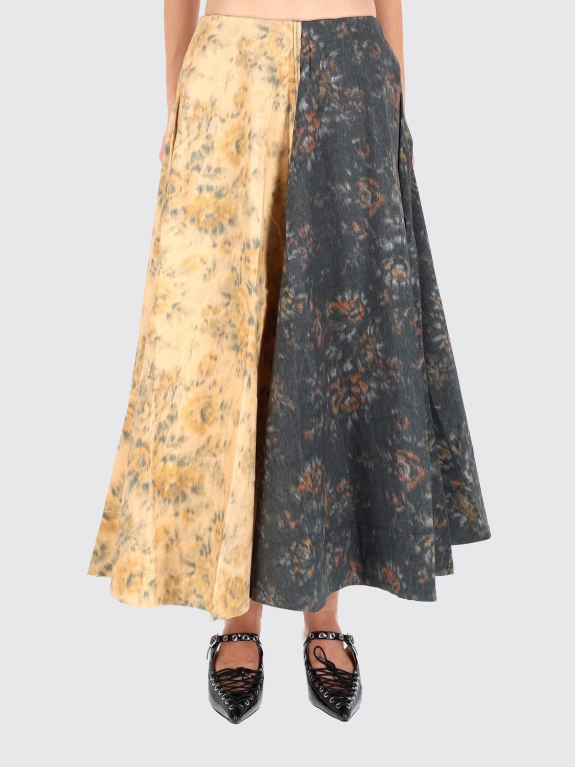 GANNI FALDA: Falda mujer Ganni, Negro - Img 1