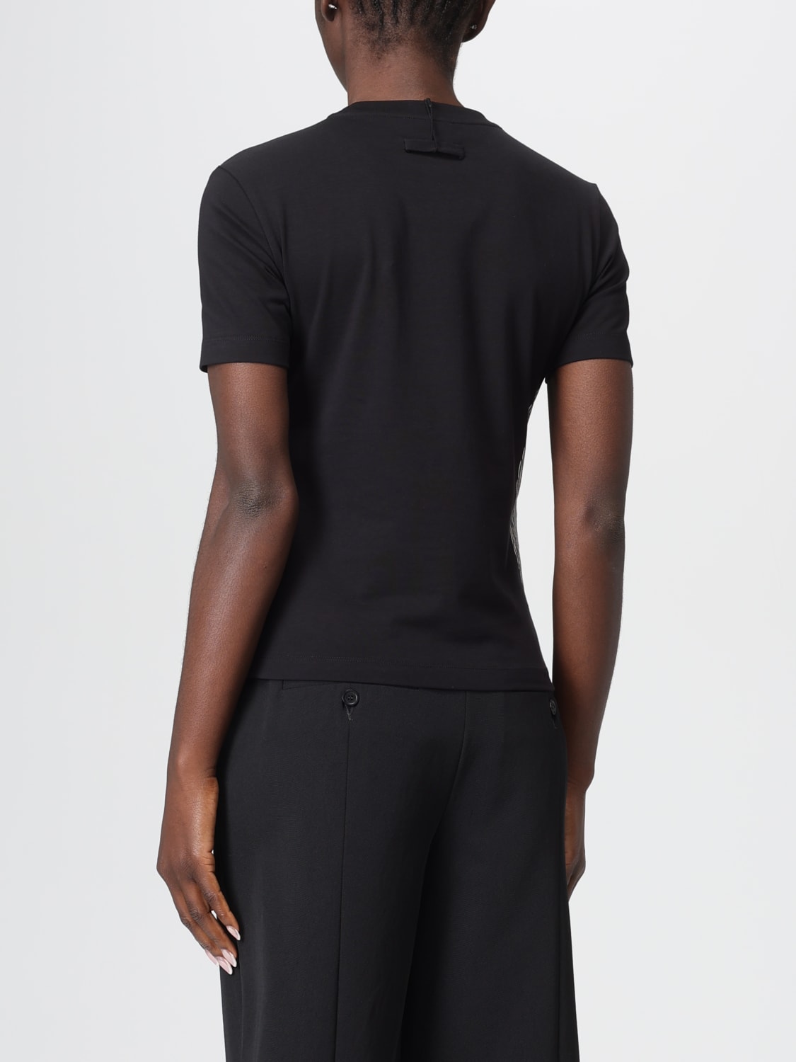 JEAN PAUL GAULTIER T-SHIRT: T-shirt woman Jean Paul Gaultier, Black - Img 3