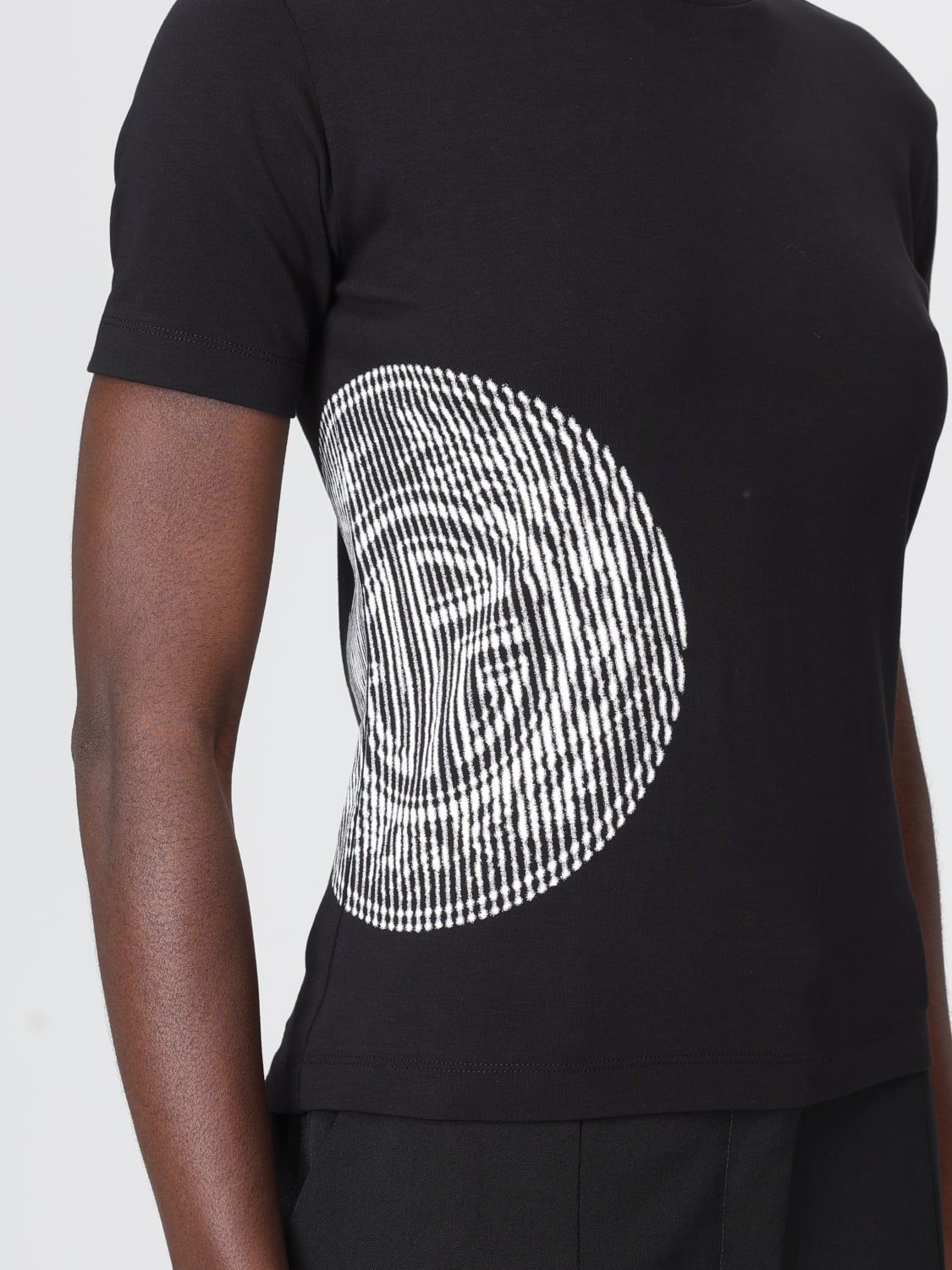 JEAN PAUL GAULTIER T-SHIRT: T-shirt woman Jean Paul Gaultier, Black - Img 5